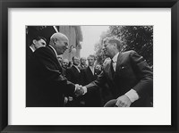 JFK Khrushchev Handshake 1961 Fine Art Print