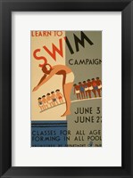Learn to Swim Fine Art Print