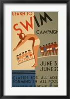 Learn to Swim Fine Art Print