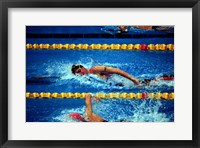 Chad Senior - Modern Pentathlon - swim Fine Art Print