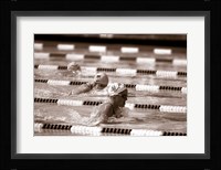 Swimming Event at the 1984 Summer Olympics Fine Art Print