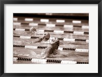 Swimming Event at the 1984 Summer Olympics Fine Art Print