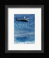 US Navy Search and Rescue Diver Fine Art Print