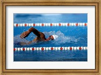 US Navy Swimmer Fine Art Print