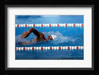 US Navy Swimmer Fine Art Print