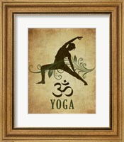 Yoga pose Fine Art Print
