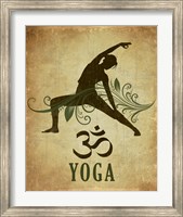 Yoga pose Fine Art Print