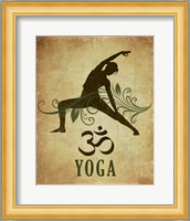 Yoga pose Fine Art Print