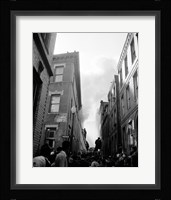 USA, Massachusetts, Boston, firefighters fighting with fire Fine Art Print