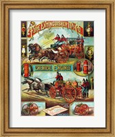Fire Extinguisher Mfg. Co., Advertising Poster, ca. 1890 Fine Art Print