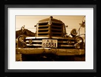 Isuzu Fire Engine Framed Print