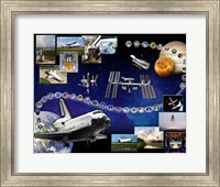 Space Shuttle Atlantis Tribute Fine Art Print