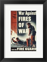 War Against Fires of War with the Fire Guard Fine Art Print