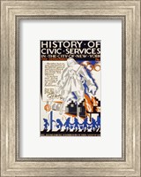 History of Civic Services in the NYC Fire Department 1731 Fine Art Print