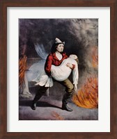 The American Fireman Fine Art Print