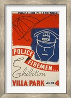 Police Firemen Exhibition Villa Park June 4th Fine Art Print