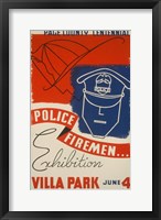 Police Firemen Exhibition Villa Park June 4th Fine Art Print