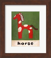 H is for Horse Fine Art Print