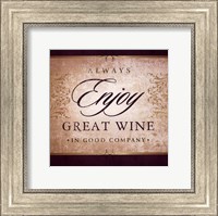 Wine Inspiration III Fine Art Print