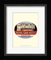 Vintage Travel Label I Framed Print