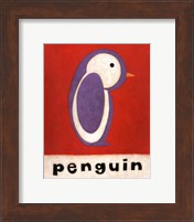 P is for Penguin Fine Art Print