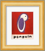 P is for Penguin Fine Art Print