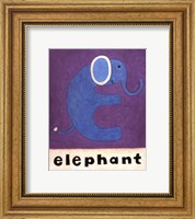 E is for Elephant Fine Art Print