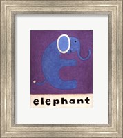 E is for Elephant Fine Art Print