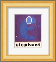 E is for Elephant Fine Art Print