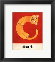 C is for Cat Fine Art Print