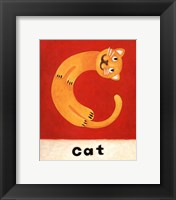 C is for Cat Fine Art Print