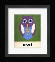 O is for Owl Fine Art Print