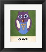 O is for Owl Fine Art Print