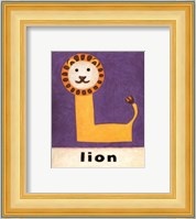 L is for Lion Fine Art Print