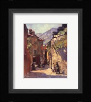 Scenes in Italy IV Framed Print