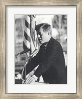 JFK Visit Fine Art Print