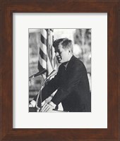 JFK Visit Fine Art Print