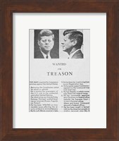 JFK Wanted Dallas, 1963 Fine Art Print