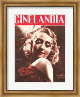 Joan Blondell CINELANDIA Magazine Fine Art Print