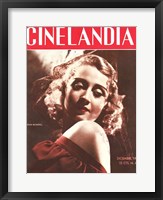 Joan Blondell CINELANDIA Magazine Fine Art Print