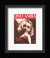 Joan Blondell CINELANDIA Magazine Fine Art Print