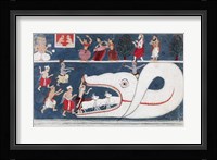 Krishna Kills Aghasura Fine Art Print