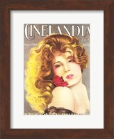 Lili Damita CINELANDIA Magazine Fine Art Print