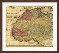 Map of Africa 1742 Fine Art Print