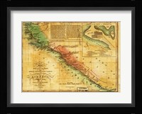 Map of West Coast of Africa 1830 Fine Art Print