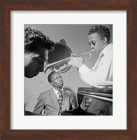 Miles Davis, Howard McGhee, September 1947 Fine Art Print