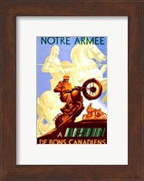 Notre Arm'e a Besoin de Bons Canadiens Fine Art Print