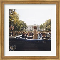 Parade, Union Station to Blair House, President Kennedy Fine Art Print