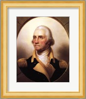 Portrait of George Washington Fine Art Print