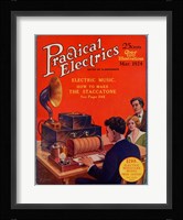 Practical Electrics March 1924 Cover Fine Art Print